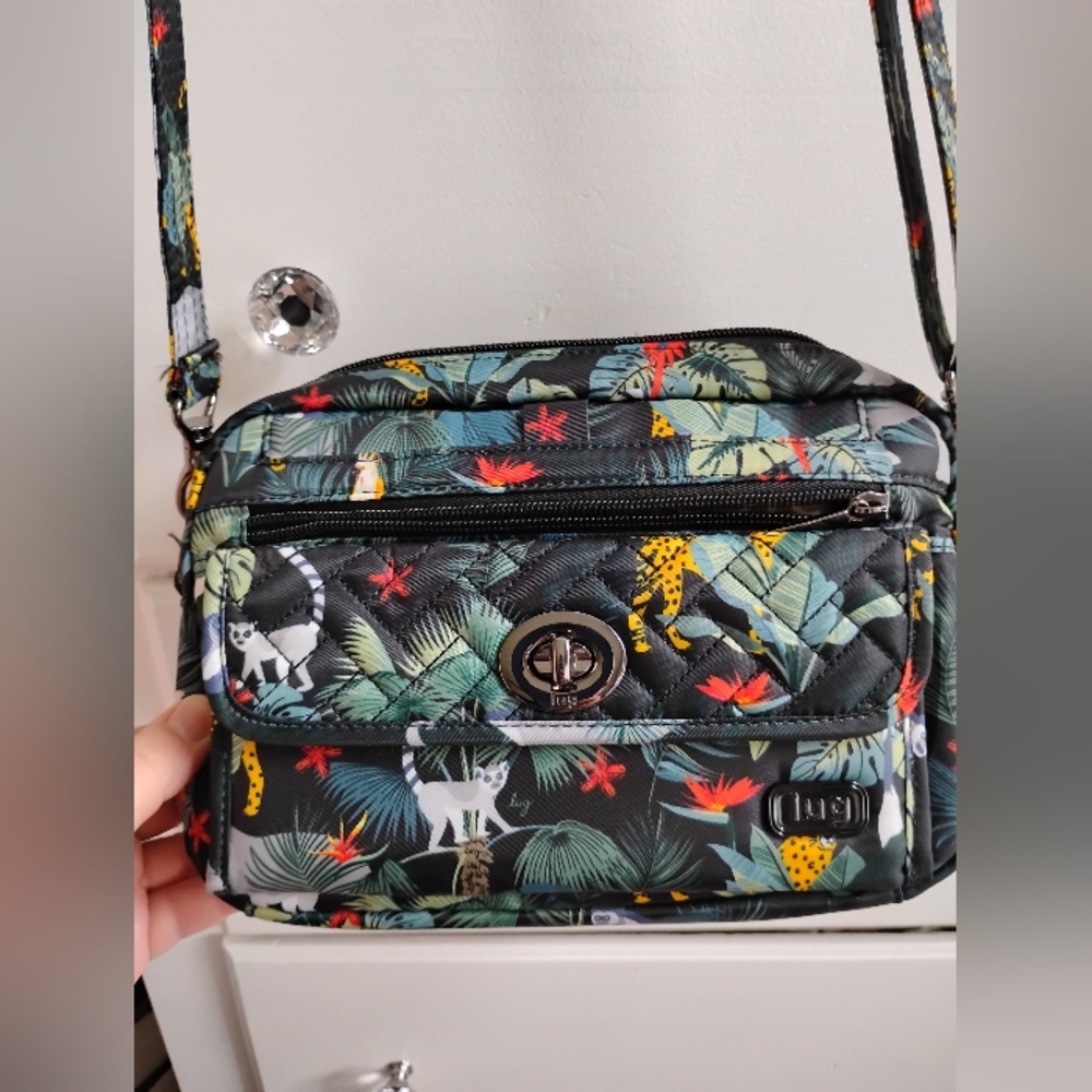 Lug Switch Bag , Lug Peekaboo Pouch Combo, Wildlife Print! Brand New!